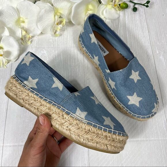 Steve Madden womens Talan Espadrille Size 6 - Picture 1 of 11